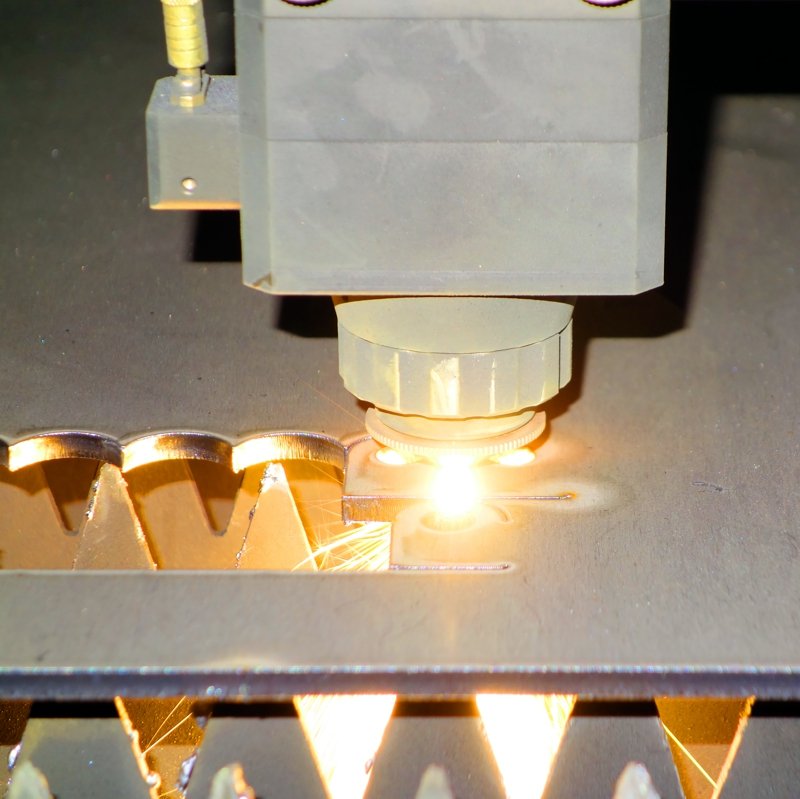 Laserskæring in plade og rør hos Veflinge Maskinfabrik